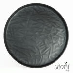 پلیت گرد 35  سانت بلک ملامین (یک عددی)