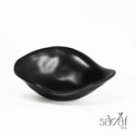 ظرف پیش غذا لبه برگردان بلک ملامین (یک عددی)