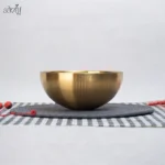 کاسه سرو استیل طلایی 20 سانت (یک عددی) - تصویر 3