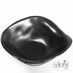 ظرف پیش غذا لبه برگردان بلک ملامین (یک عددی) - تصویر 2