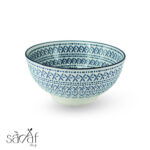 پیاله گود 17سانت سرامیکی طرح ایکس دنی هوم (یک عددی)