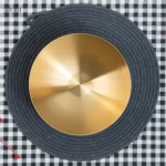 کاسه سرو استیل طلایی 20 سانت (یک عددی) - تصویر 2