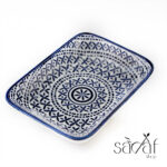 پیاله مزه مستطیل سرامیکی 7/10  سانت طرح ایکس دنی هوم (یک عددی) - تصویر 2