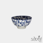 پیاله مزه گود سرامیکی 10سانت طرح گل آبی دنی هوم (یک عددی) - تصویر 3