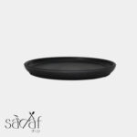 زیر دستی تخت گرد امره 20 سانت بلک ملامین ( یک عددی) - تصویر 3