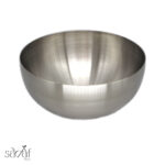 کاسه سرو تمام استیل سیلور23 سانت (یک عددی) - تصویر 3