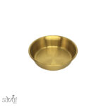 پیاله استیل طلایی کف تخت 10 سانت (یک عددی) - تصویر 2