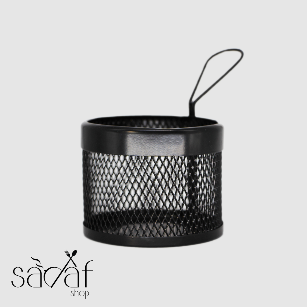 Untitled-1 سبدسرو گرد تک دسته فلزی توری - تصویر 1