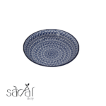 پیاله مزه گرد تخت سرامیکی 10 طرح ایکس دنی هوم  (یک عددی)