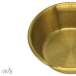 پیاله استیل طلایی کف تخت 7 سانت (یک عددی) - تصویر 3