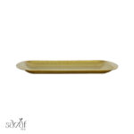 سینی استیل طلایی مستطیل 24/14 سانت  (یک عددی) - تصویر 3