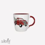 ماگ بزرگ سرامیک 350 سی سی طرح ماشین خارجی (یک عددی) - تصویر 2