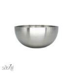 کاسه سرو تمام استیل سیلور20 سانت - تصویر 2