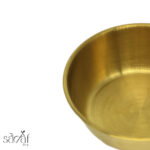 ظرف پیمانه تک دسته 12استیل طلایی گلد کیش - تصویر 4