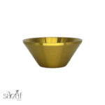 کاسه استیل طلایی مخروطی 14 سانت (یک عددی) - تصویر 2