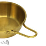 ظرف پیمانه تک دسته 12استیل طلایی گلد کیش - تصویر 5