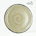 بشقاب تخت 26 سانت چینی نسترن (یک عددی) - تصویر 9