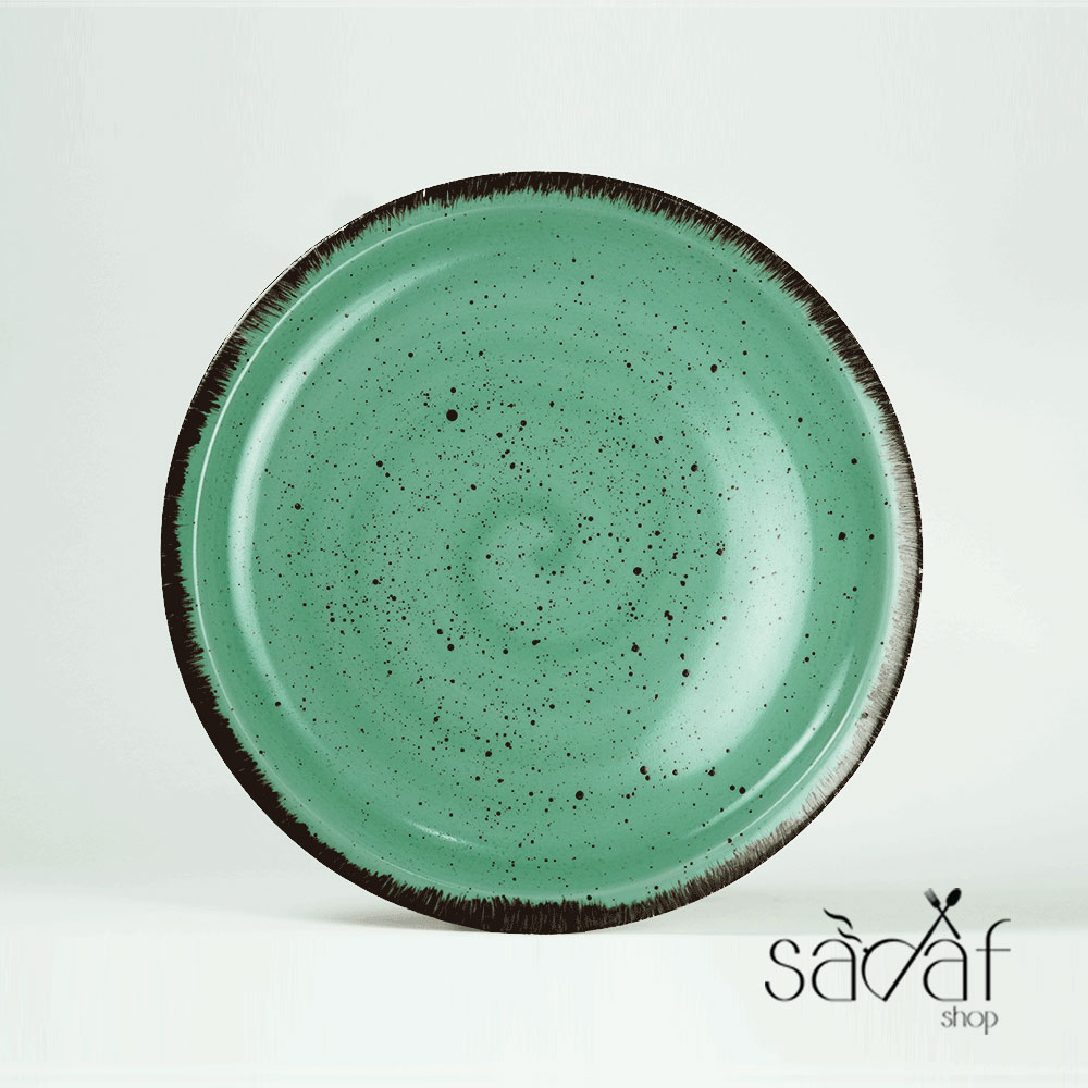 f بشقاب تخت 26 سانت چینی نسترن (یک عددی) - تصویر 1