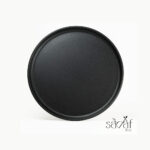 پلیت گرد 25 سانت بلک ملامین تورزن (یک عددی) - تصویر 3