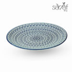 بشقاب تخت گرد سرامیکی 27 سانت طرح ایکس دنی هوم (یک عددی) - تصویر 3