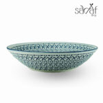 کاسه نیم گود سرامیکی پاستا /سالاد طرح ایکس دنی هوم ( یک عددی) - تصویر 2