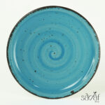 دیس گرد 30 سانت چینی نسترن (یک عددی)