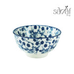 پیاله مزه گود سرامیکی 12 سانت طرح گل آبی دنی هوم (یک عددی) - تصویر 4