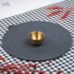 پیاله ریز 6 سانت استیل طلایی (یک عددی)