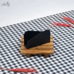 جای دستمال رو میزی فلزی مشکی کوتاه و بلند (یک عددی) - تصویر 2