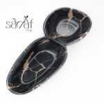 اردو دو خانه بلک ملامین ماربل (یک عددی)