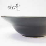 بشقاب پاستا خوری سرامیک کرامیکا ترکیه همراه با قاشق و چنگال مخصوص( یک عددی) - تصویر 6