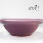 بشقاب پاستا خوری سرامیک کرامیکا ترکیه همراه با قاشق و چنگال مخصوص( یک عددی) - تصویر 4