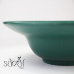 پلیت سرو گودکلاسیک 27 سانت ملامین سبز (یک عددی) - تصویر 2