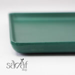 دیس سرو پهن مستطیل ملامین سبز (یک عددی) - تصویر 3