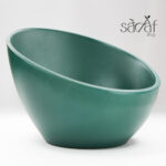 ظرف پیش غذا کج ملامین سبز ( یک عددی) - تصویر 2