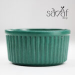 پیاله سس راه راه 7 سانت ملامین سبز ( یک عددی) - تصویر 3