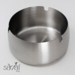 زیر سیگاری استیل گود گرد 9 سانت متوسط خارجی (یک عددی) - تصویر 4