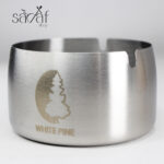 زیر سیگاری استیل گود گرد 11 سانت بزرگ خارجی (یک عددی) - تصویر 3