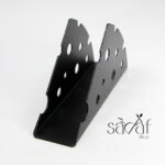 جای دستمال رو میزی فلزی مشکی پنیر (یک عددی) - تصویر 3