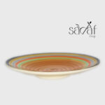 زیر دستی 20سانت رنگین کمان نارنجی دوریکا  (یک عددی) - تصویر 3