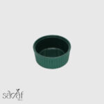 پیاله سس راه راه 7 سانت ملامین سبز ( یک عددی)