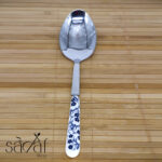 خورشت خوری دسته سرامیکی طرح گل آبی دنی هوم (یک عددی)