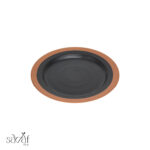 زیر دستی 20 بلک ملامین دور نارنجی ( یک عددی)