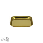 ظرف استیل طلایی 16/14 سانت ( یک عددی)