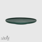 پلیت سرو 25 سانت ملامین سبز (یک عددی) - تصویر 3