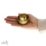 پیاله ریز 6 سانت استیل طلایی (یک عددی) - تصویر 2