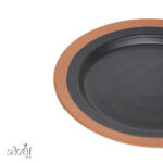 زیر دستی 20 بلک ملامین دور نارنجی ( یک عددی) - تصویر 3