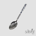 خورشت خوری دسته سرامیکی طرح گل آبی دنی هوم (یک عددی) - تصویر 2