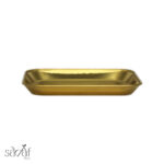 ظرف استیل طلایی مربع23/23 (یک عددی) - تصویر 2