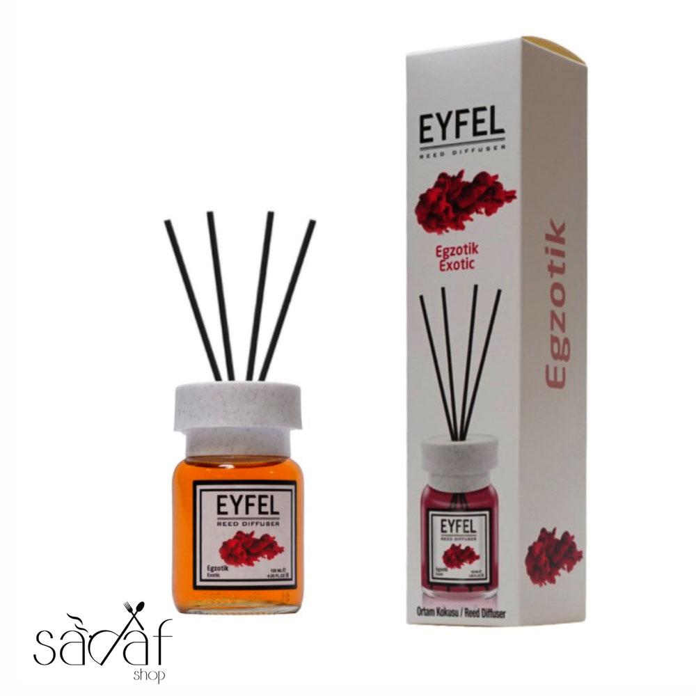 اگزیت خوشبو کننده هوا و محیط ایفل 120 میل ترکیه رایحه (یک عددی)Exotik (Egzotik) - تصویر 1